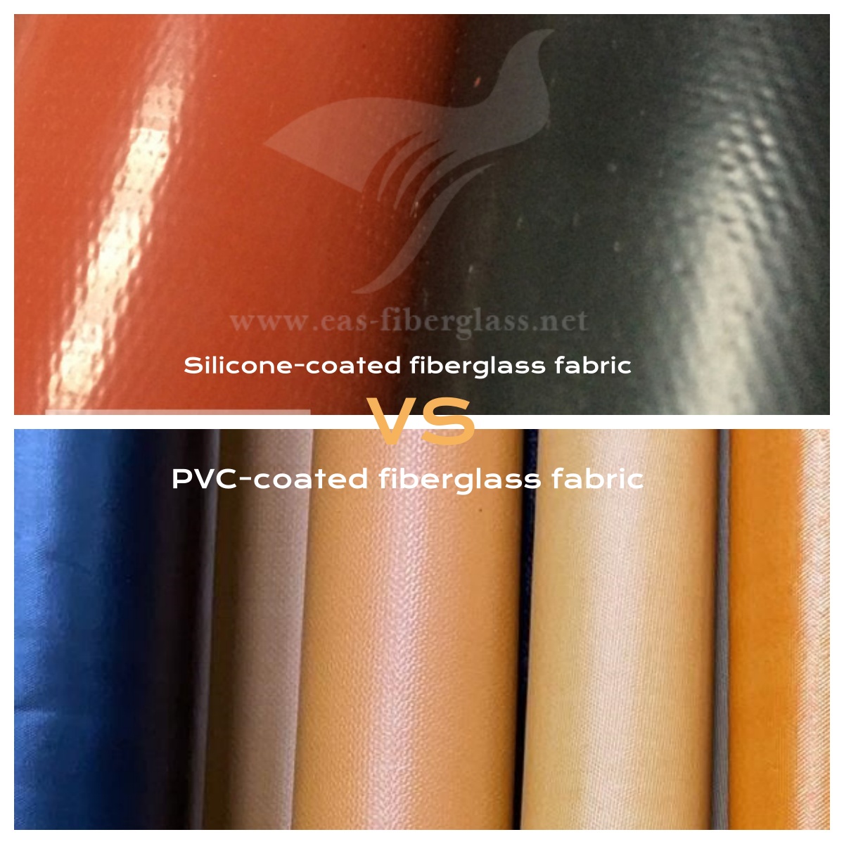 Silikonbeschichtetes Glasfasergewebe VS PVC-beschichtetes Glasfasergewebe