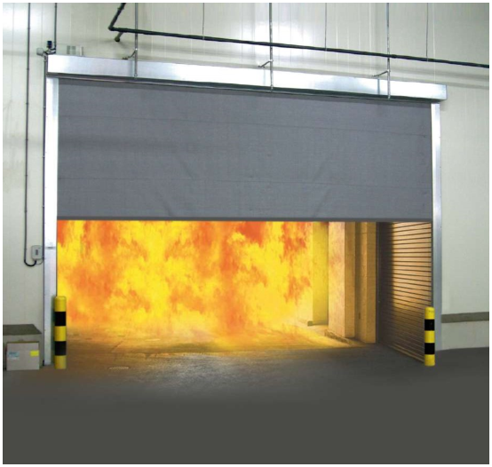 Aus welchen Materialien kann ein Feuerschutzvorhang hergestellt werden?