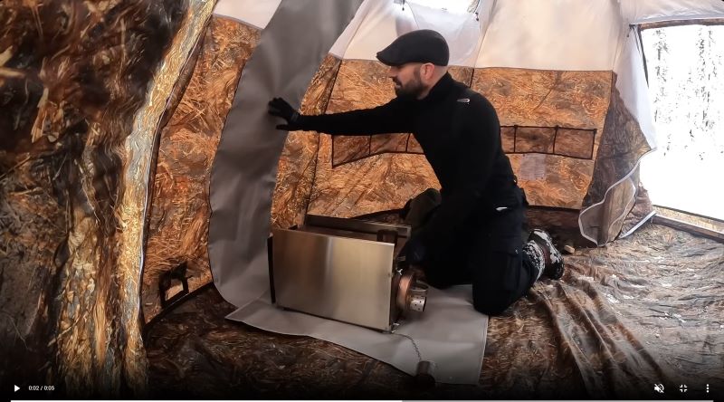 Welche hitzebeständigen Stoffe werden beim Camping verwendet?