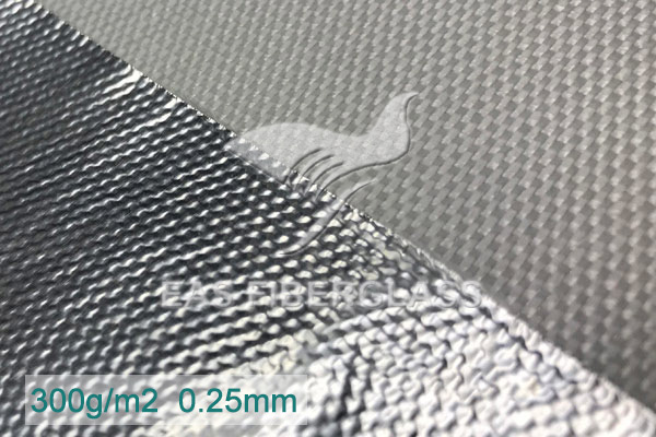 Aluminium-Polyesterfolie, Glasfasergewebe