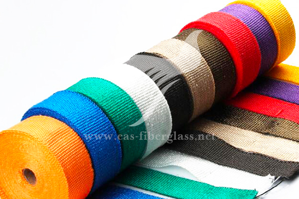 Farbiges Fiberglasband