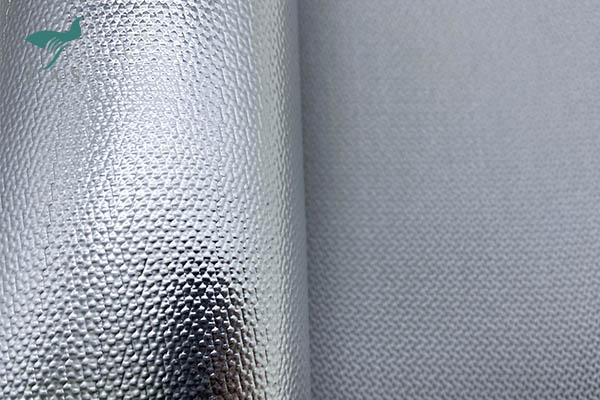 Aluminiumfolie Fiberglasgewebe mit PU-Beschichtung